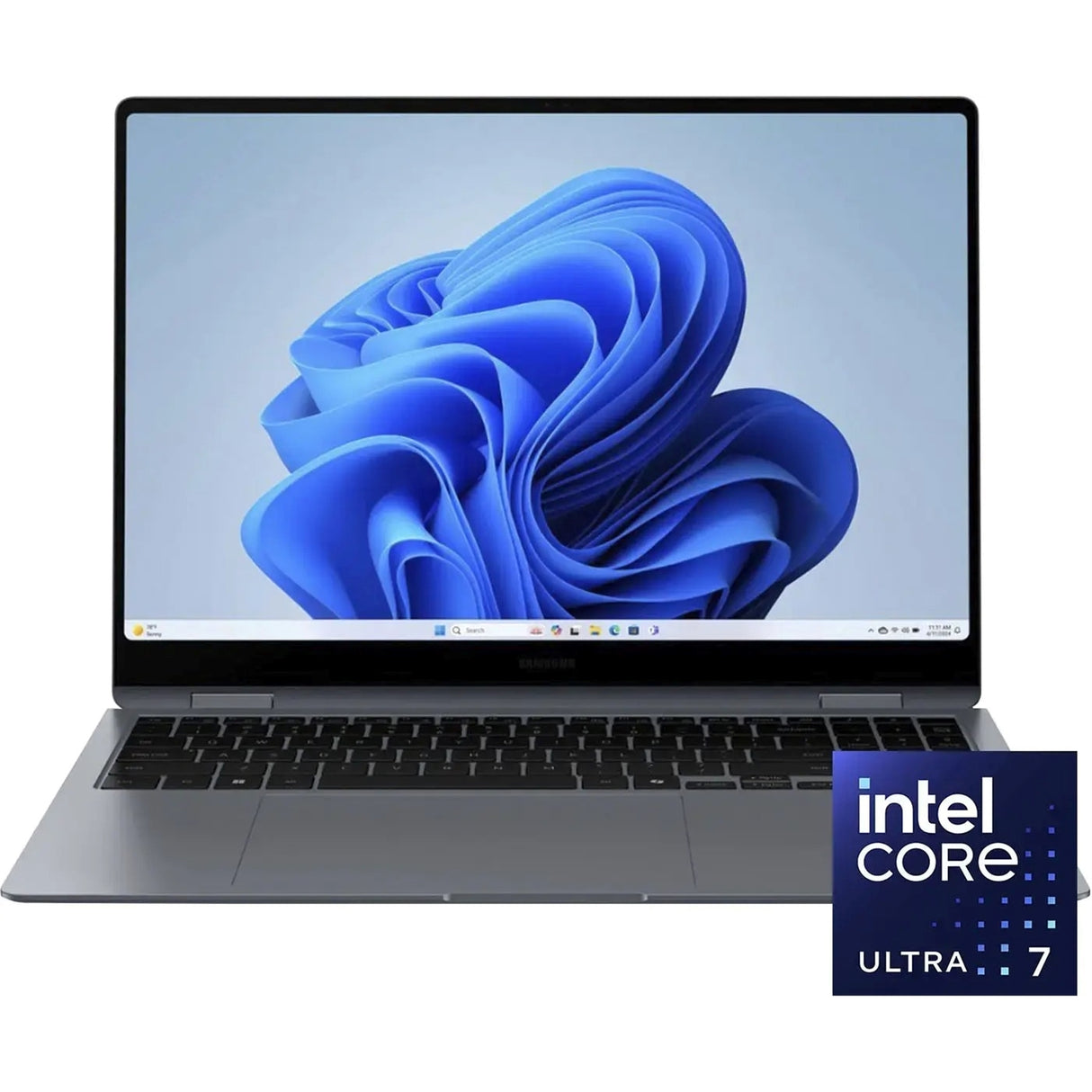 Samsung - Galaxy Book4 Pro 360 16" - Intel Core Ultra 7 - 16GB Memory - 1TB SSD - Moonstone Gray (Refurbished - Excellent)