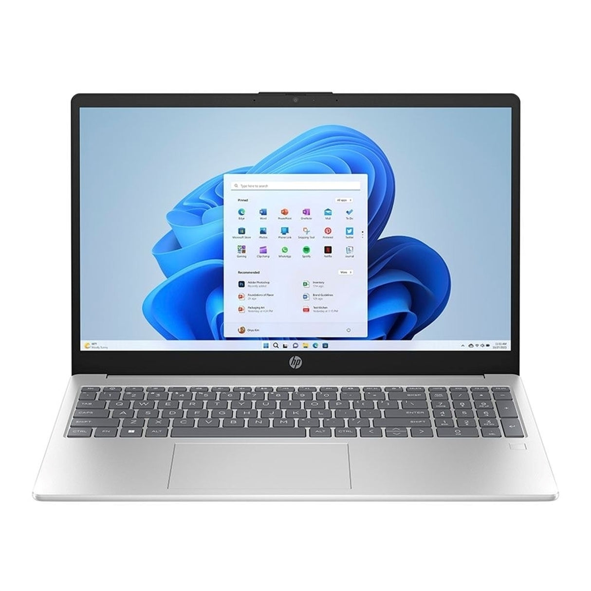 HP 15-FD0182WM 15.6" 16GB 512GB SSD Core™ i7-1355U 3.7GHz WIN11H, Silver (Refurbished - Very Good)