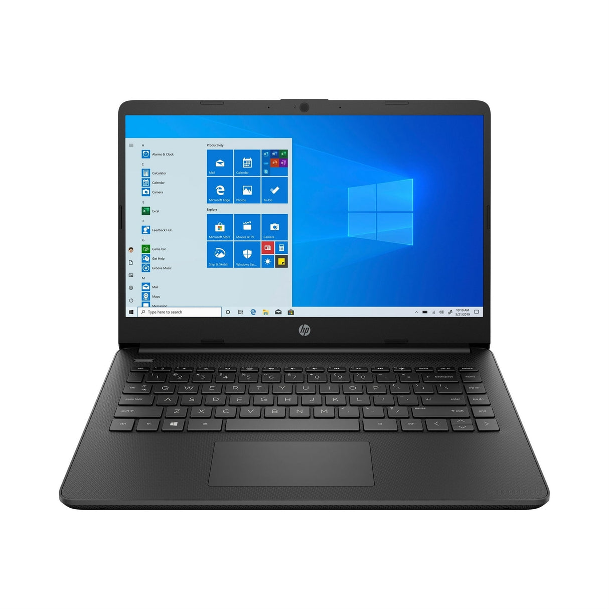 HP 14-DQ1025NR 14" 16GB 256GB SSD Intel Core i3-1005G1 X2 1.2GHz Win11H, Black (Refurbished - Very Good)