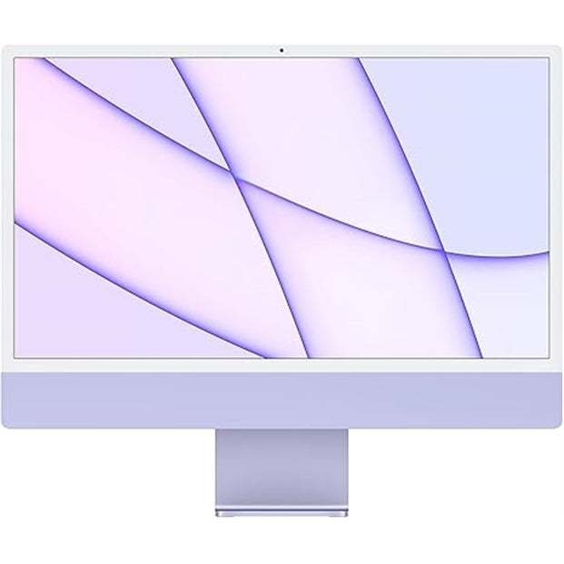 2021 Apple iMac 23.5" (8GB, 256GB SSD, Apple M1 3.2GHz) Purple (Refurbished - Very Good)