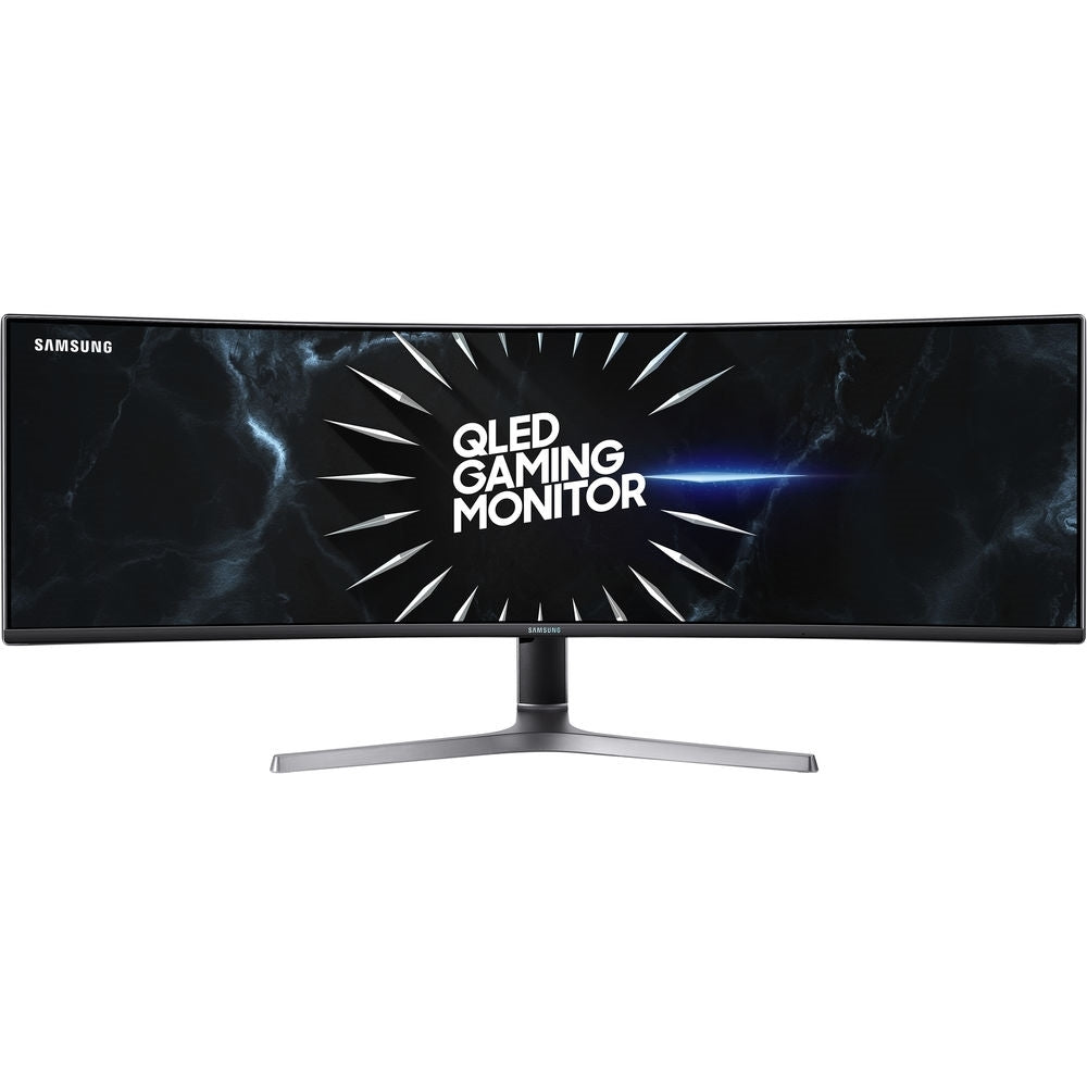 Samsung - Odyssey CRG9 49" Curved Dual QHD FreeSync and G-Sync Gaming Monitor (Refurbished - Excellent)