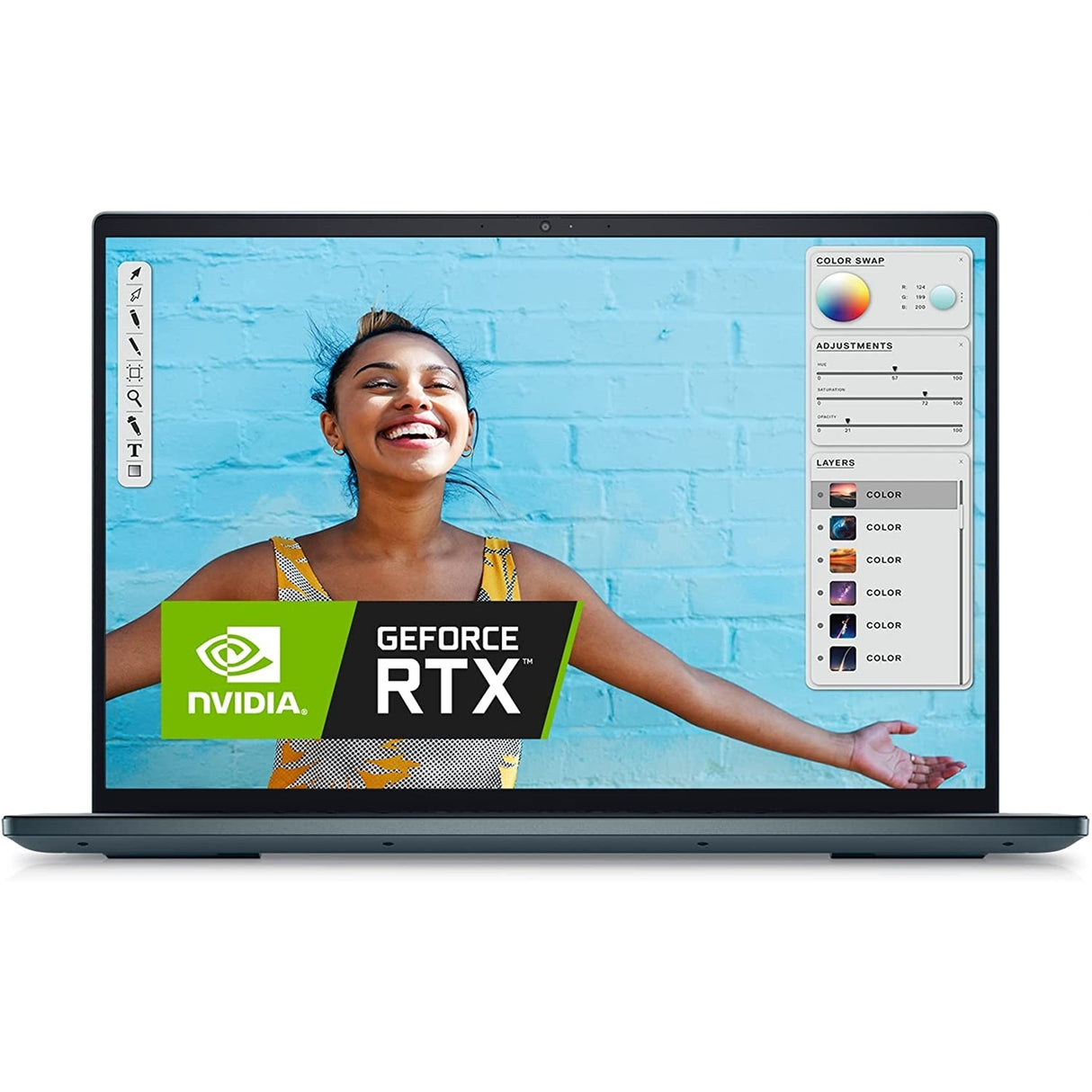 Dell Inspiron 16 Plus-7620 16" 40GB 1TB SSD Intel Core™ I7-12700H 4.7GHz WIN11H, Dark Teal (Refurbished - Fair)