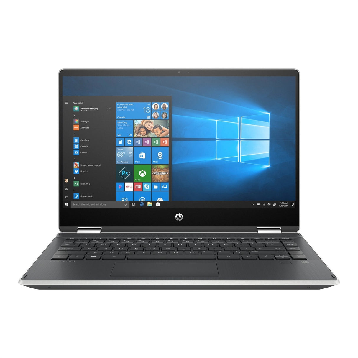 HP Pavilion X360 14-DH2671CL 14" 16GB 256GB SSD Core™ i5-1035G1 1.0GHz WIN11H, Silver (Refurbished - Fair)