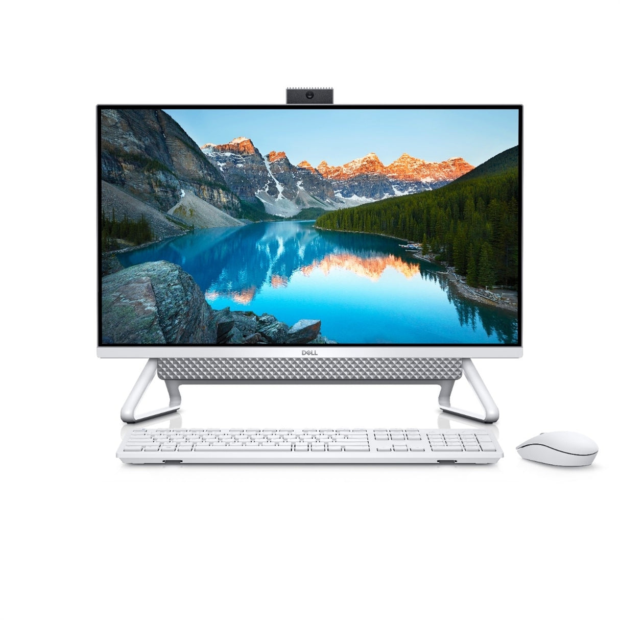 Dell Inspiron 5490 23.8" Touch (16GB, 256GB SSD, i7-10510U 1.8GHz) Win11H, White (Refurbished - Very Good)