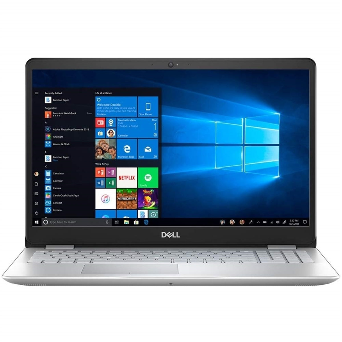 Dell Inspiron 5594 15.6" Touch 8GB 256GB SSD Intel Core I7-10510U X4 1.8GHz Win11P, Silver (Refurbished - Fair)