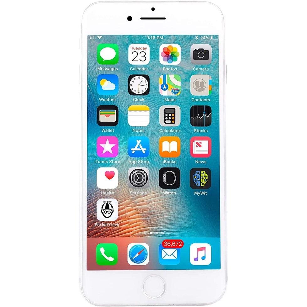 Apple iPhone 8 64GB - 4G LTE AT&T, Silver (Refurbished - Fair)