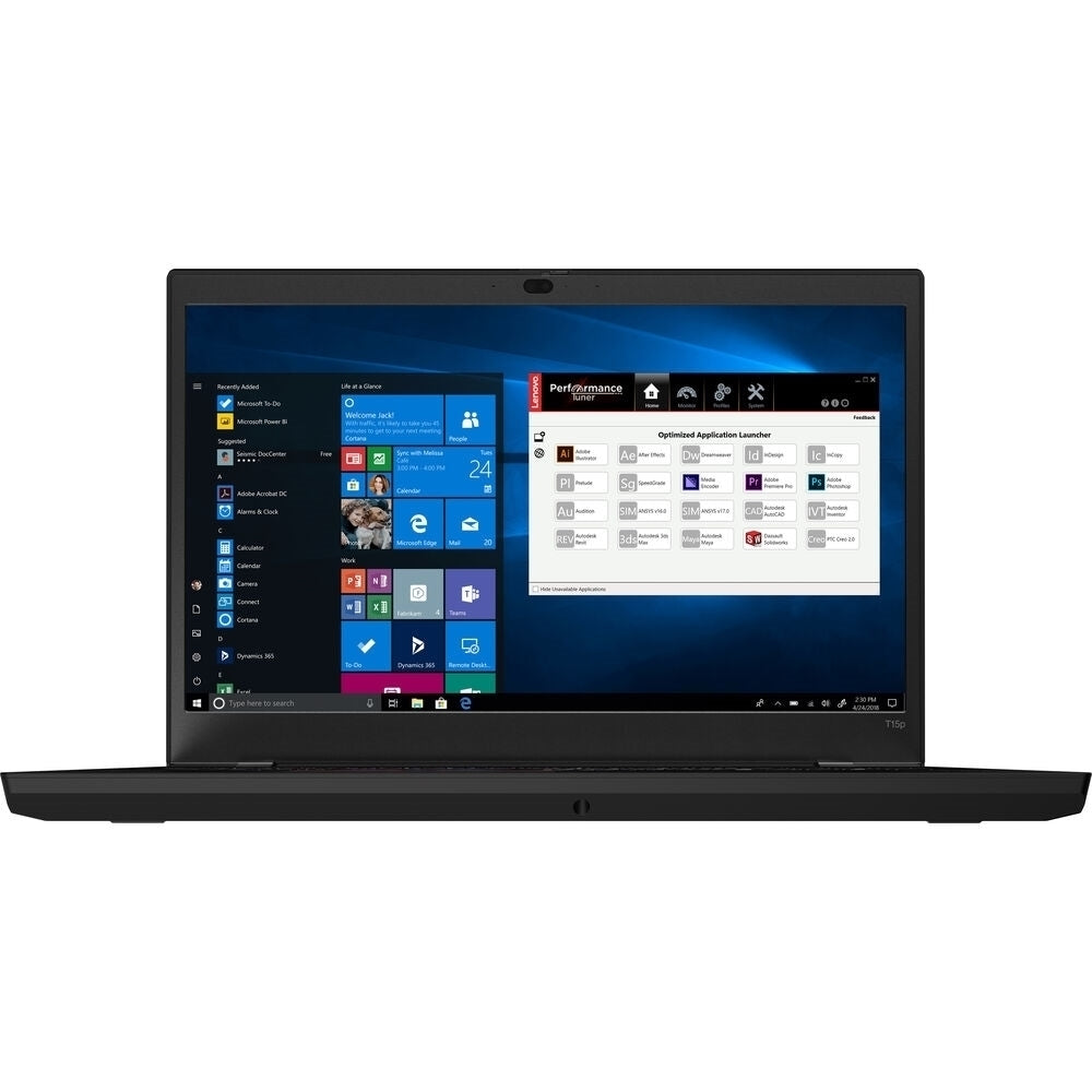 Lenovo ThinkPad T15p Gen 2 15.6" 16GB 512GB SSD Core™ i5-11400H 2.7GHz WIN11P, Black (Refurbished - Very Good)