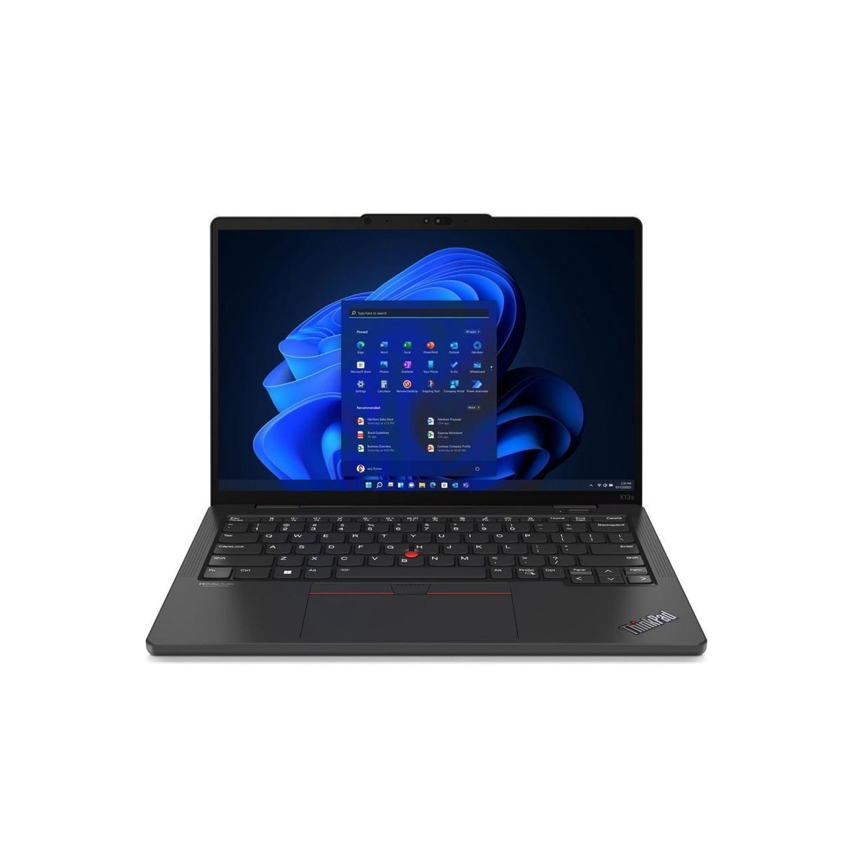 Lenovo ThinkPad X13s Gen 1 13.3" Touch 16GB 512GB SSD Snapdragon™ 8cx Gen 3 WIN11P, Black (Refurbished - Excellent)