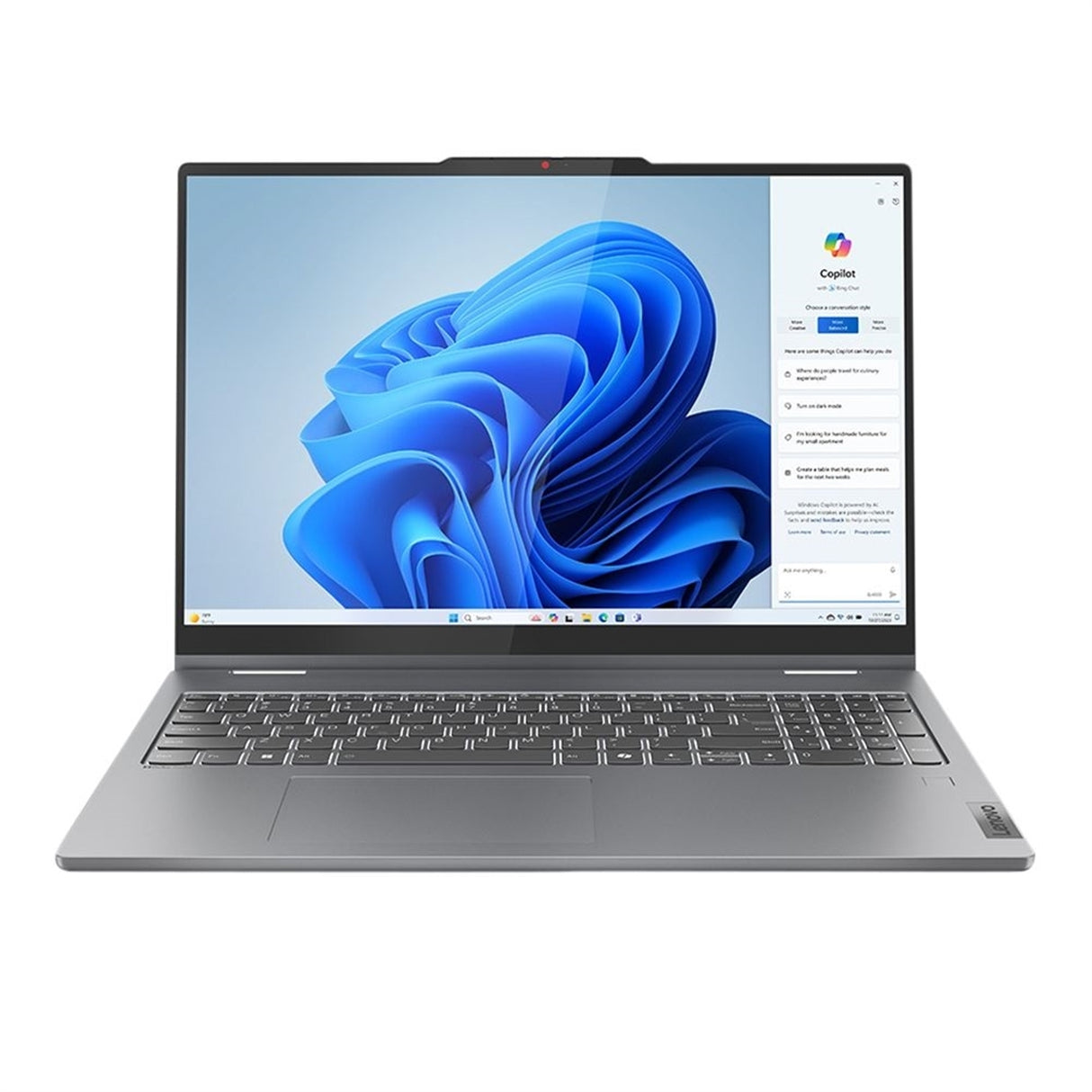 Lenovo IdeaPad 5 16AHP9 16" Touch 8GB 512GB SSD AMD Ryzen™ 5 8640HS 4.3GHz WIN11H, Silver (Refurbished - Excellent)
