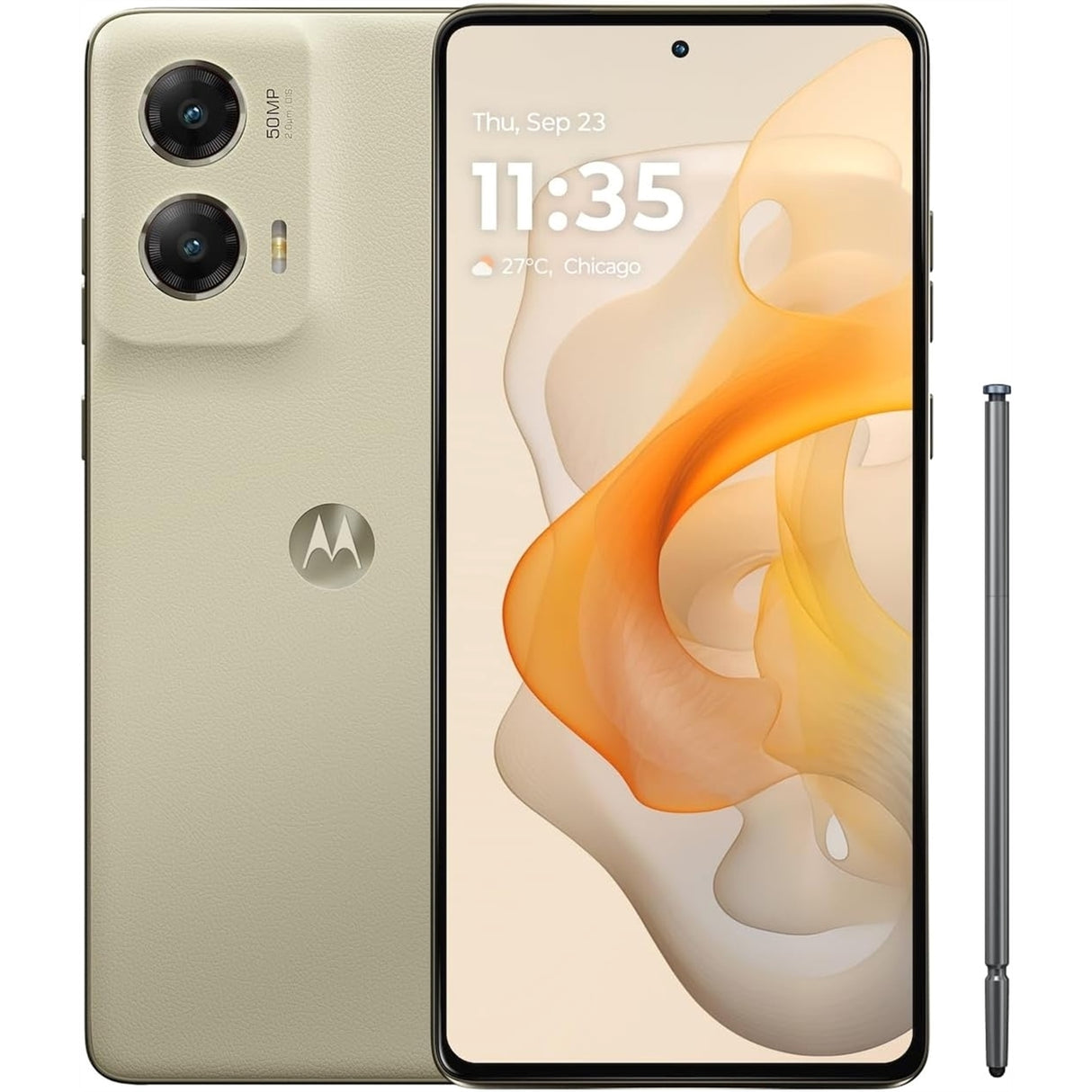 Motorola Moto G Stylus 5G 2024 256GB 6.7" Unlocked, Caramel Latte (Refurbished - Premium)