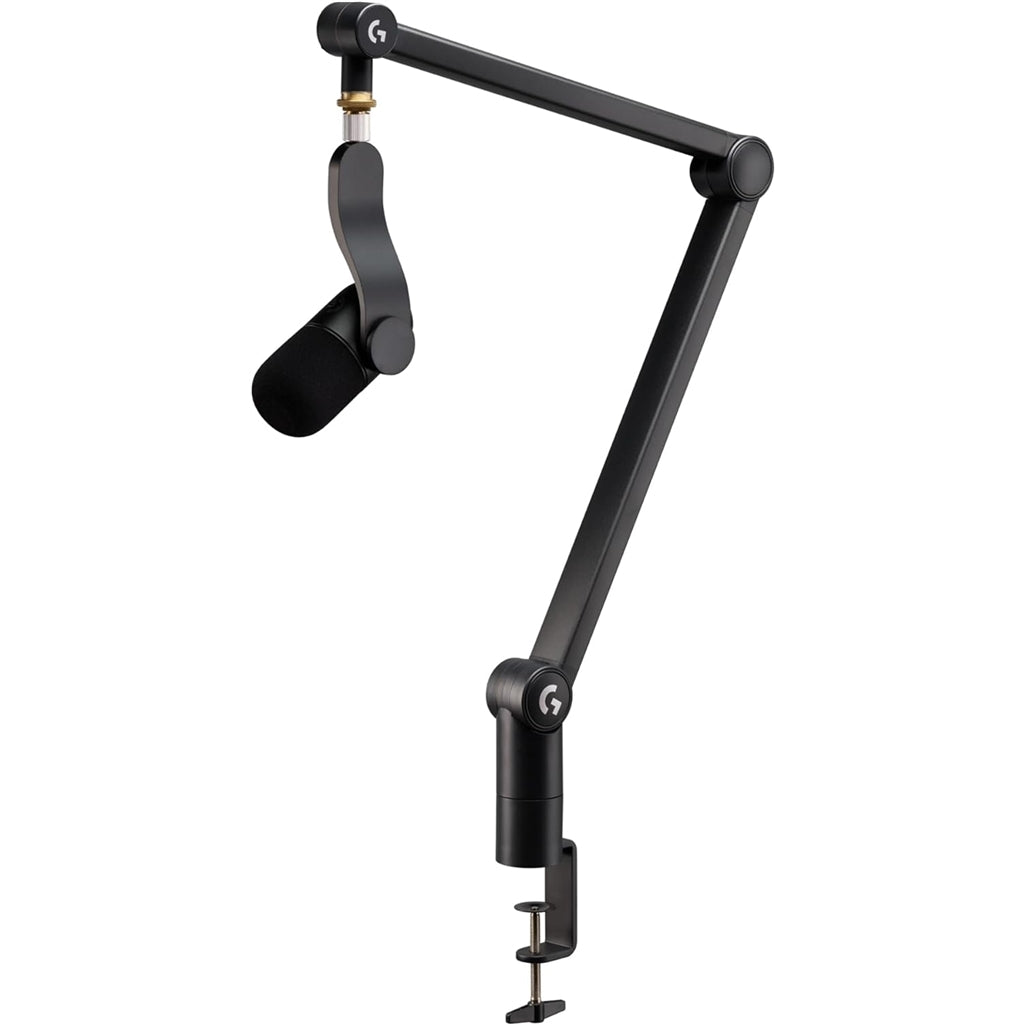 Logitech - Yeticaster GX Dynamic Microphone and Premium Boom Arm (Refurbished - Excellent)