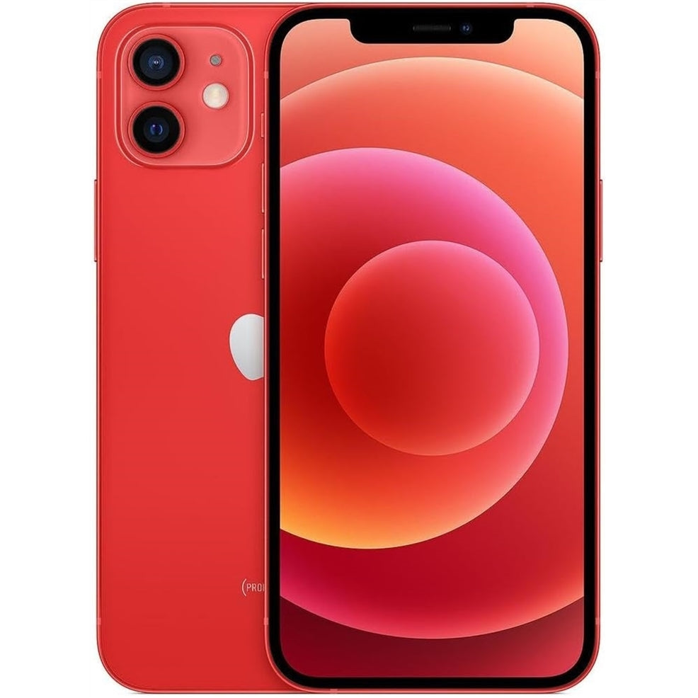 Apple iPhone 12 64GB 6.1" - 5G Fully Unlocked, Red (Refurbished - Very Good)