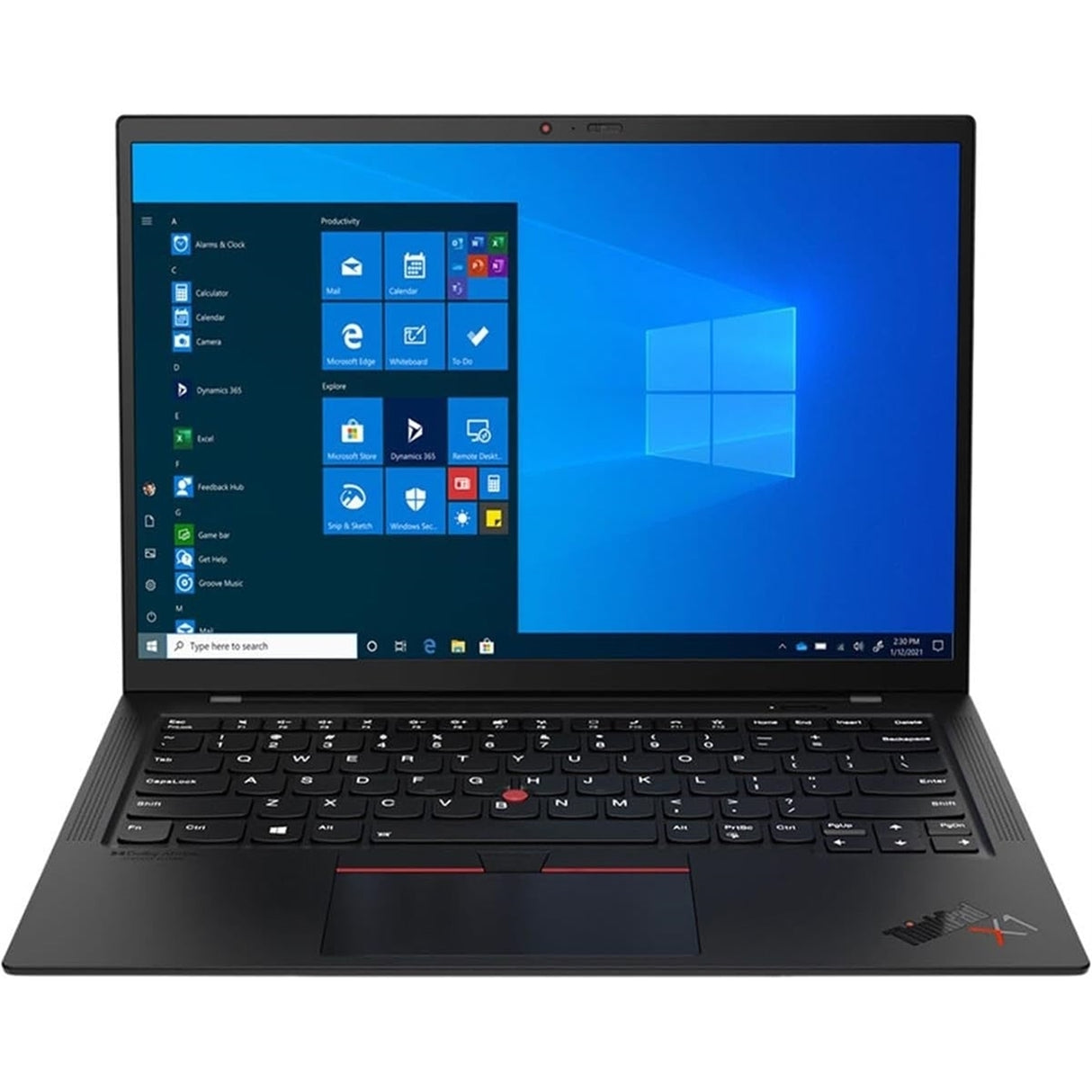 Lenovo Thinkpad X1 Carbon Gen 9 14" 16GB 256GB SSD Core™ I7-1185G7 3.0GHz WIN11P, Black (Refurbished - Fair)