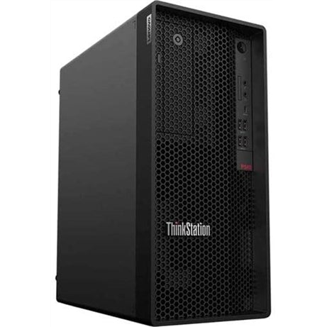 Lenovo ThinkStation P340 Tower (16GB, 256GB SSD, i7-10700 3.8GHz, Win11P) Black (Refurbished - Fair)