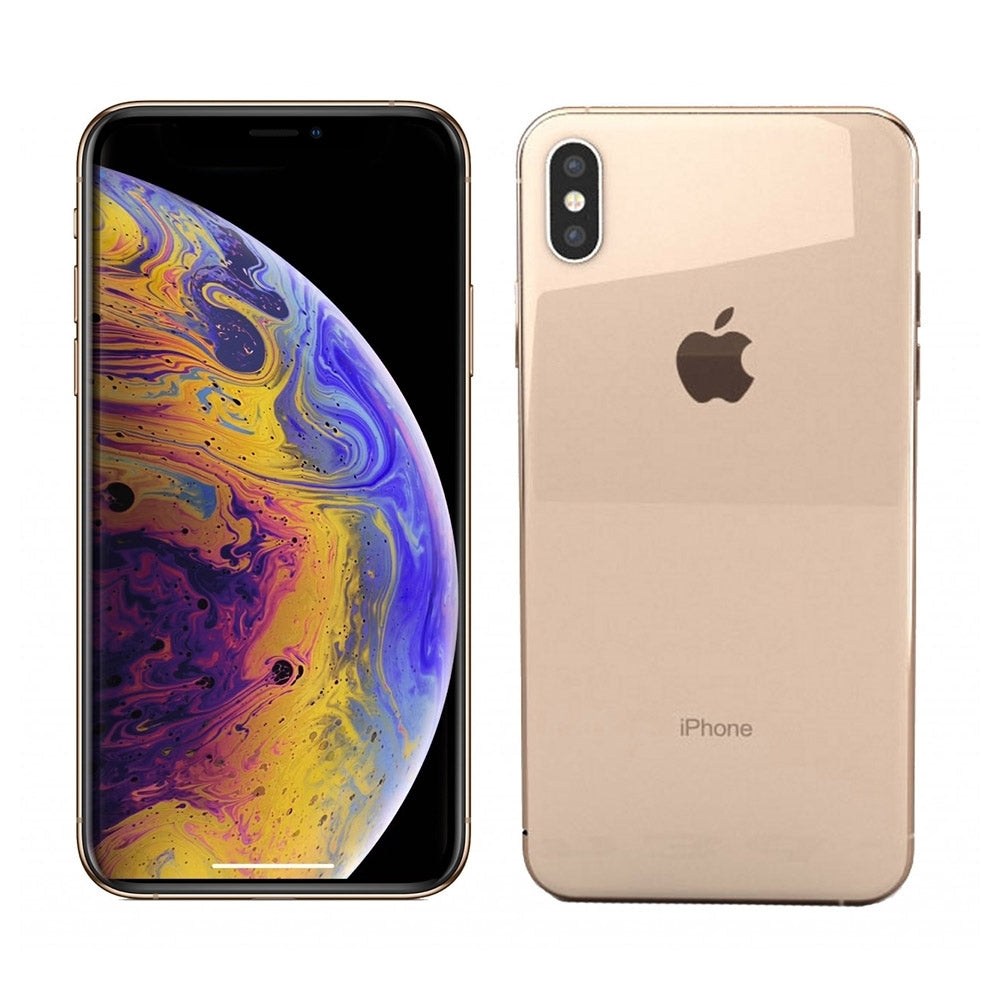 Apple iPhone XS 64GB 5.8" 4G LTE Unlocked, Gold (Refurbished - Premium)