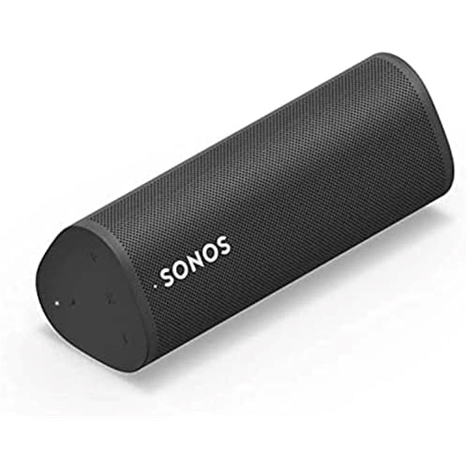 Sonos - Roam + Wireless Charger Bundle (Each) - Black (Refurbished - Very Good)