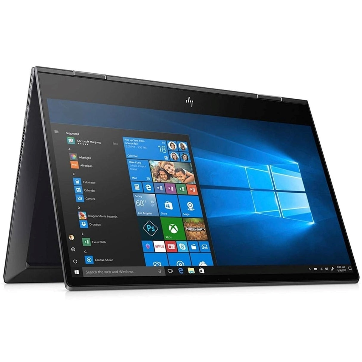 HP Envy X360 15Z-DS100 15.6" 16GB 256GB SSD AMD Ryzen™ 7 4700U 2.4GHz WIN11H, Nightfall Black (Refurbished - Very Good)