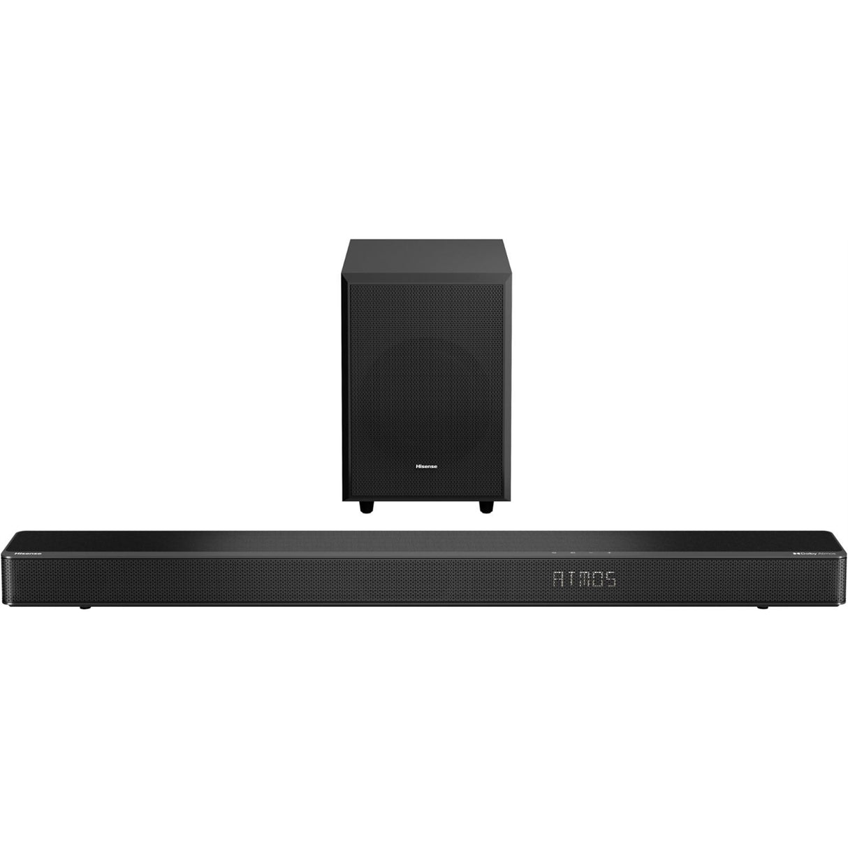 Hisense - 3.1.2 Dolby ATMOS Soundbar with Wireless Subwoofer - Black (New)