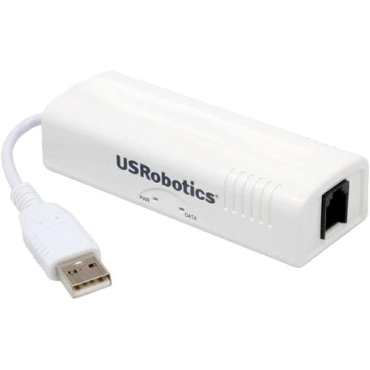U.S. Robotics USR5637 56K USB Controller Dial-Up External Fax Modem with Voice (New)