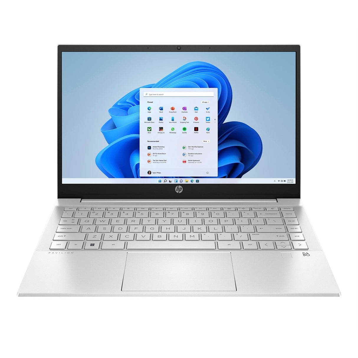 HP Pavilion 14-DV0097NR 14" 16GB 256GB SSD Intel Core i7-1165G7 2.8GHz WIN11H, Silver (Refurbished - Fair)