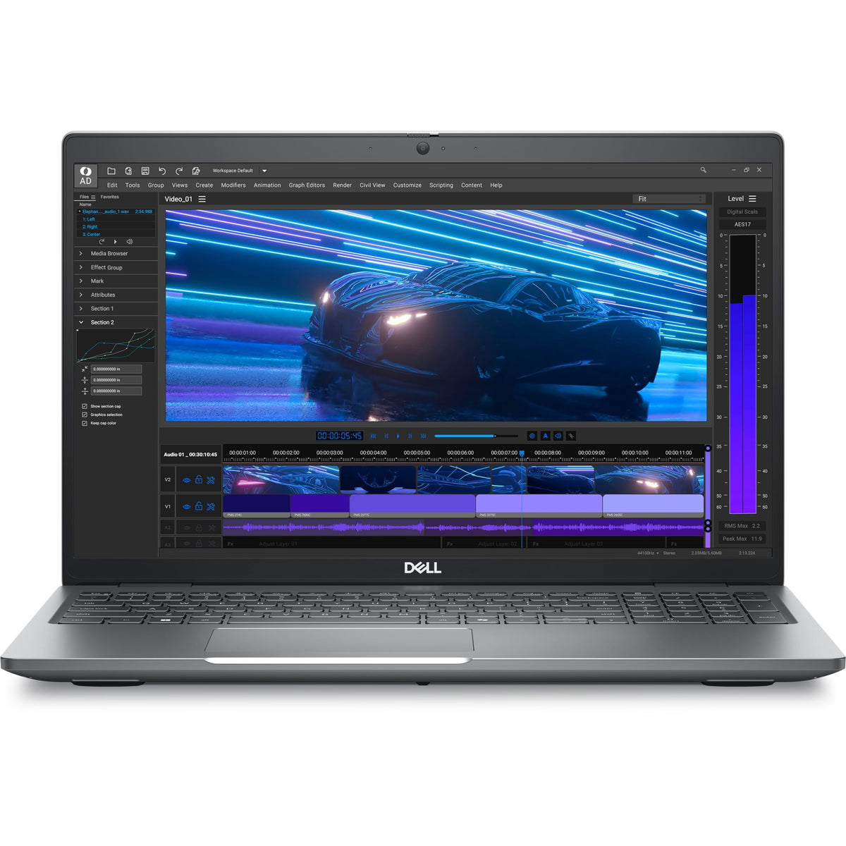 Dell Precision 3591 15.6" 32GB 512GB SSD Core™ Ultra 7 165H 1.4GHz WIN11P, Titan Gray (Refurbished - Excellent)