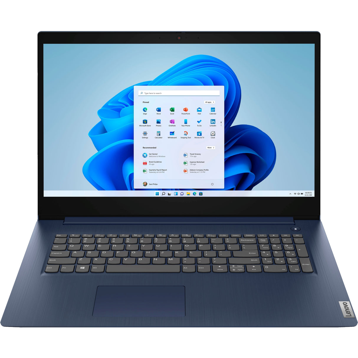 Lenovo Ideapad 3 17IIL05 17.3" 8GB 500GB SSD Core™ i5-1035G1 1.0GHz WIN11H, Abyss Blue (Refurbished - Fair)