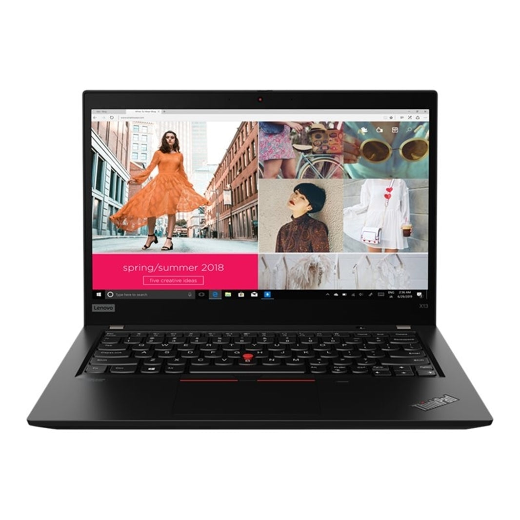 Lenovo ThinkPad X13 Gen 1 13.3" Touch 16GB 512GB SSD Intel Core i7-10610U X4 1.8GHz WIN11P, Black (Refurbished - Very Good)
