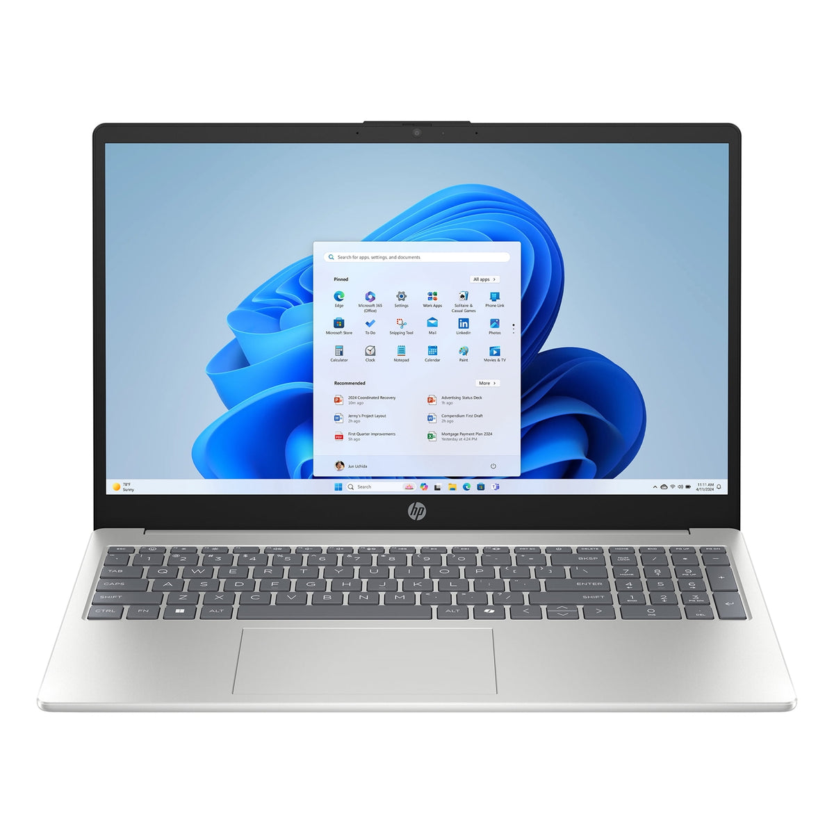 HP Envy X360 16-AD0023DX 16" 16GB 512GB SSD AMD Ryzen™ 7 8840HS 3.3GHz WIN11H, Natural Silver (Refurbished - Very Good)