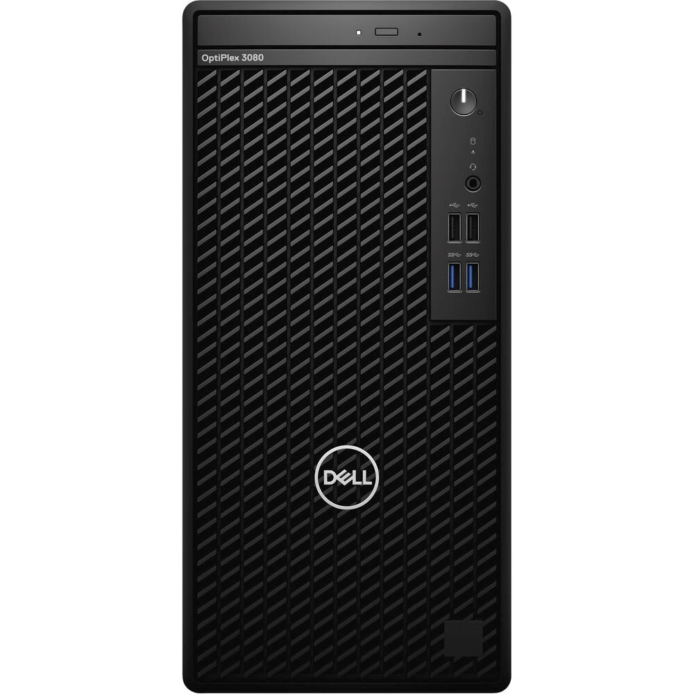 Dell Optiplex 3080 Tower (16GB, 512GB SSD, i5-10505 3.2GHz) Win11P, Black (Refurbished - Fair)