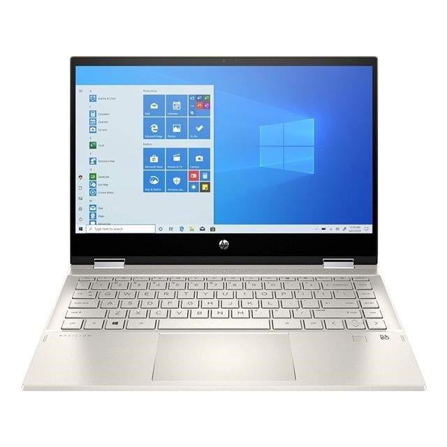 HP Pavilion x360 14M-DY0033DX 14" Touch 16GB 256GB SSD Core™ i5-1135G7 2.4GHz Win11P, Warm Gold (Refurbished - Fair)