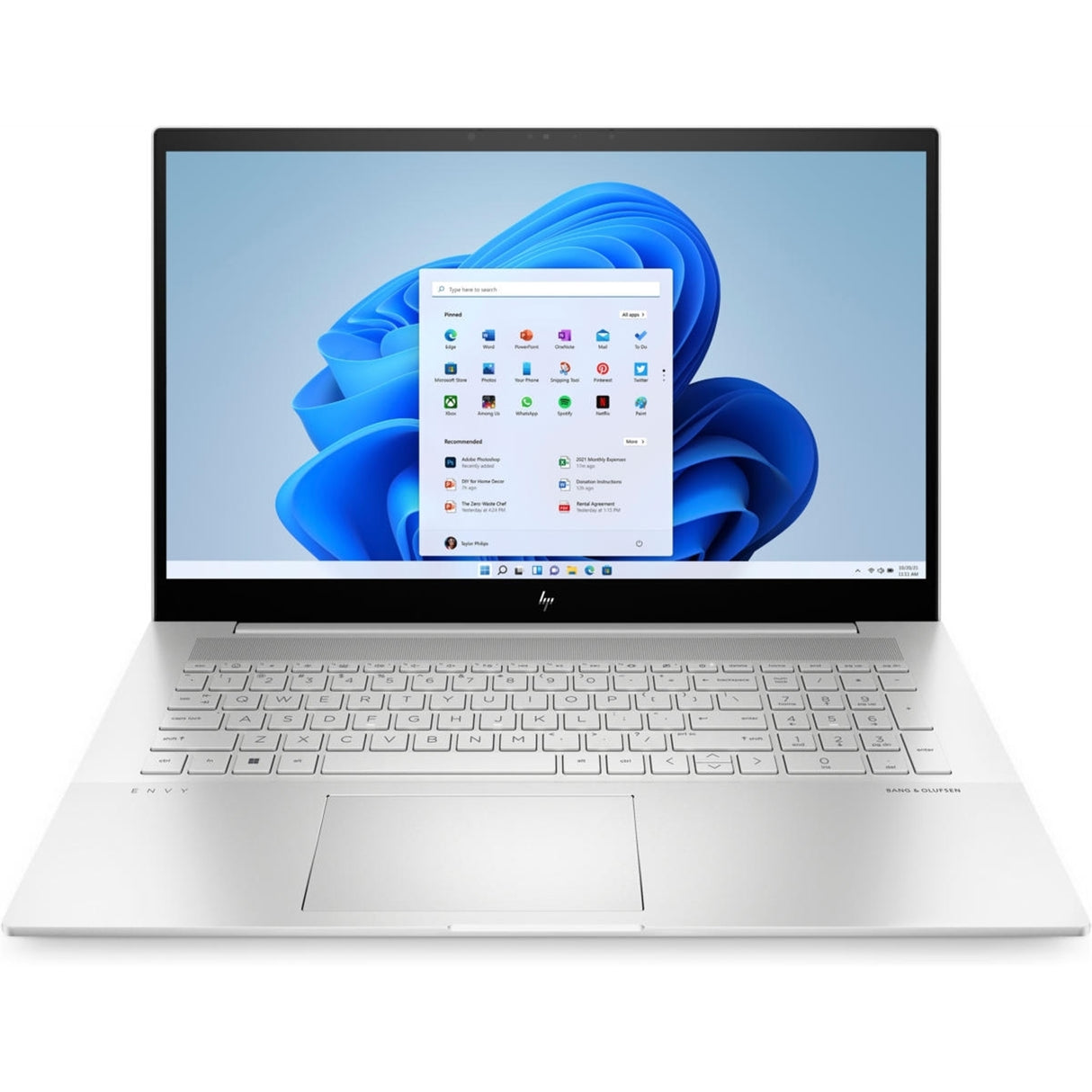 HP ENVY 17-CR0013DX 17.3" Touch 16GB 512GB SSD Core™ i7-1260P 3.4GHz WIN11H, Silver (Refurbished - Very Good)