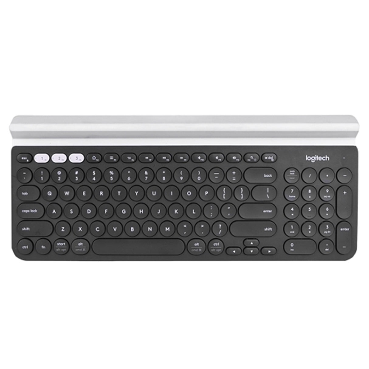 Logitech - K780 Full-size Wireless Scissor Keyboard - Graphite (New)