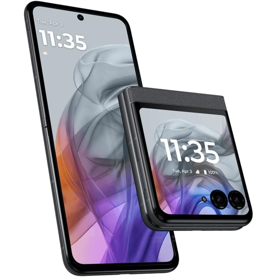 Motorola Razr 2024 256GB Flip 5G Unlocked, Koala Gray (Refurbished - Premium)