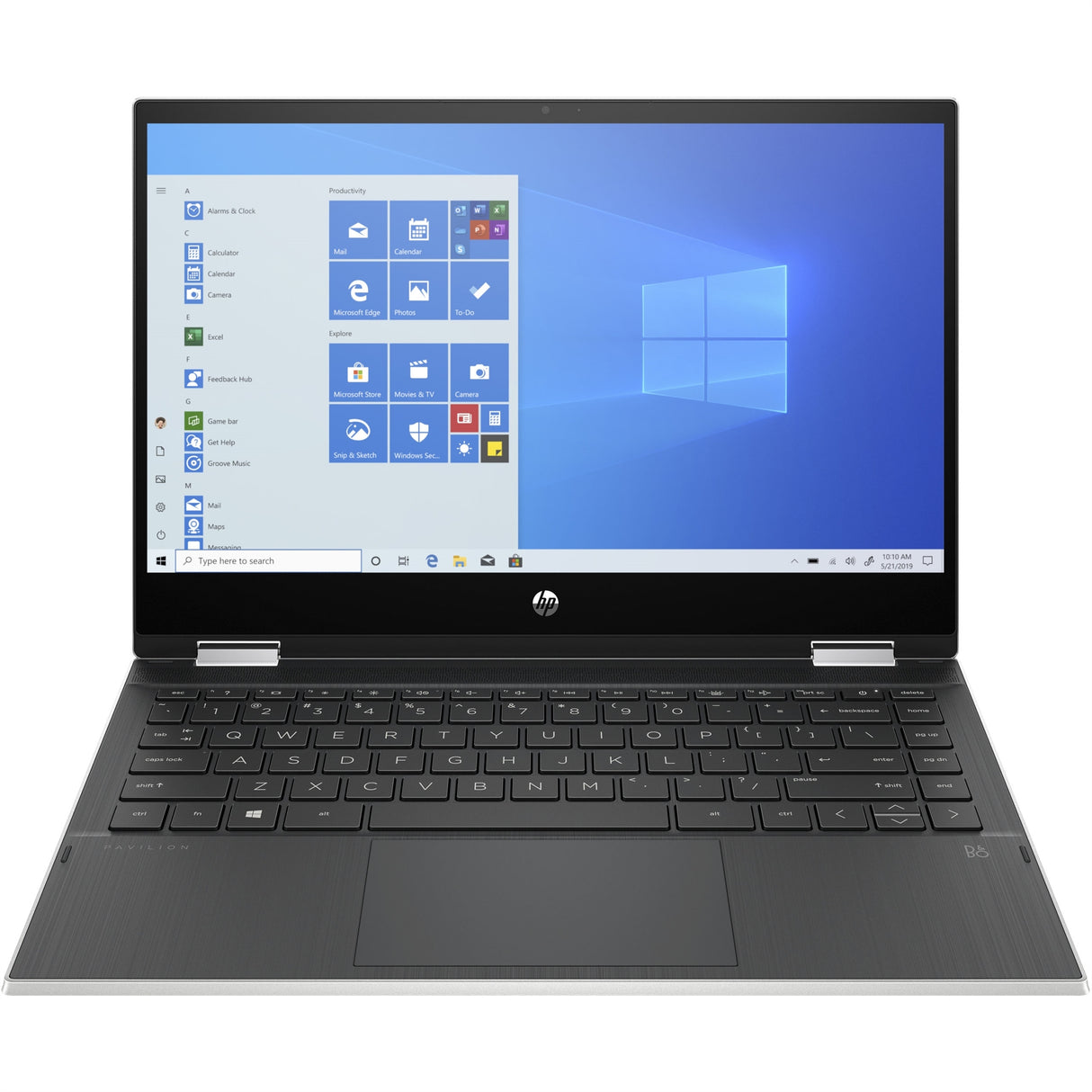 HP Pavilion x360 14M-DW1013DX 14" 16GB 256GB SSD Core™ i3-1115G4 3GHz WIN11H, Silver (Refurbished - Excellent)