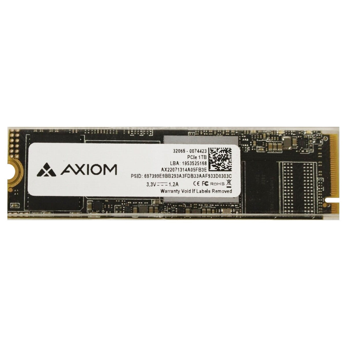 Axiom 1TB M.2 2280 NVMe PCIe SSD 32065-0074423 Solid State Drive (Refurbished - Excellent)