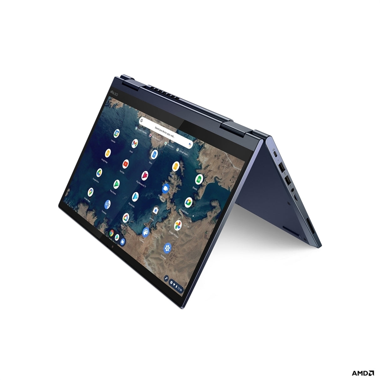 Lenovo ThinkPad C13 Yoga Gen 1 13.3" 8GB 128GB eMMC AMD Ryzen™ 5 3500C 2.1GHz ChromeOS, Abyss Blue (Refurbished - Fair)