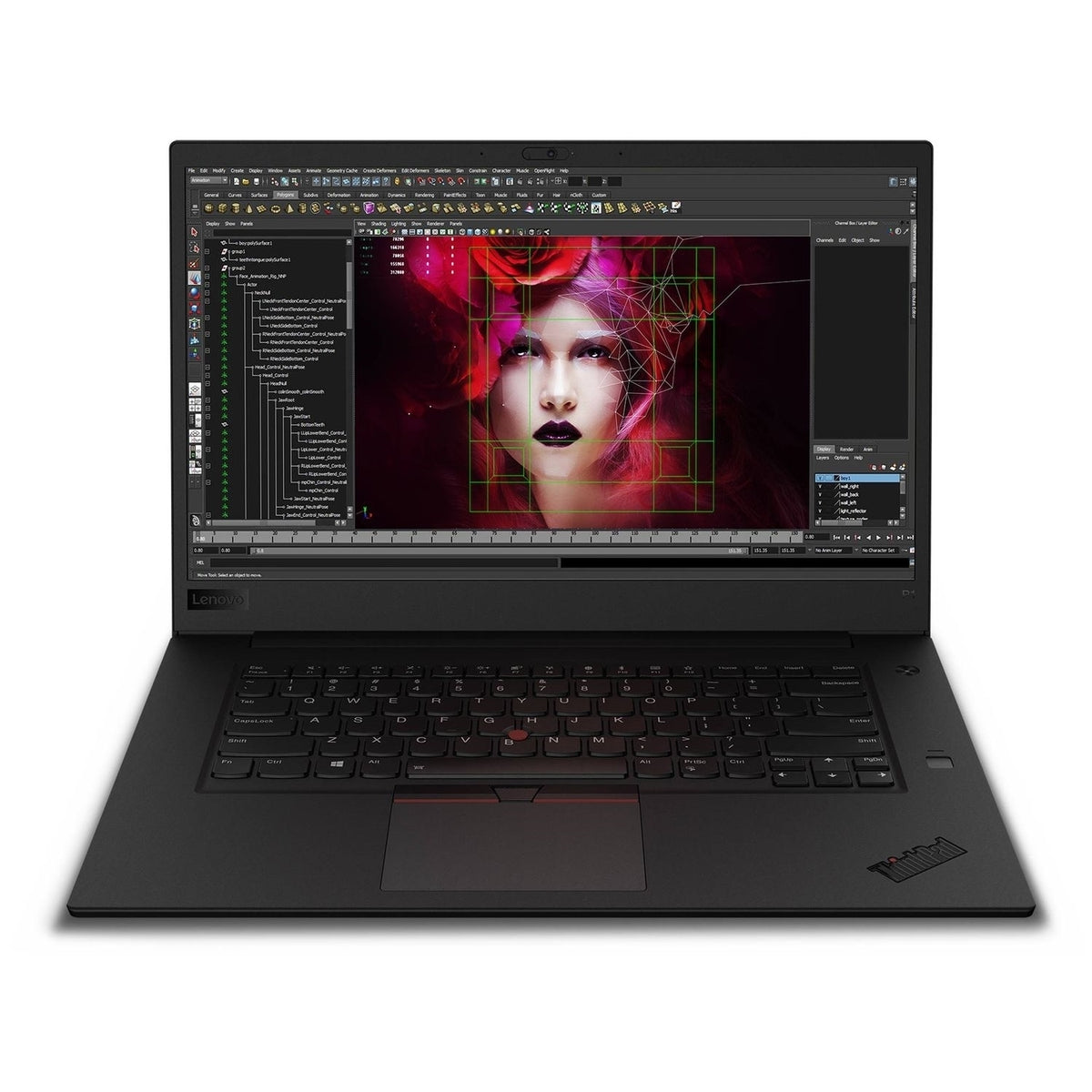Lenovo ThinkPad P1 Gen 2 15.6" 64GB 2TB SSD Xeon® E-2276M 2.8GHz WIN11H, BLACK (Refurbished - Very Good)