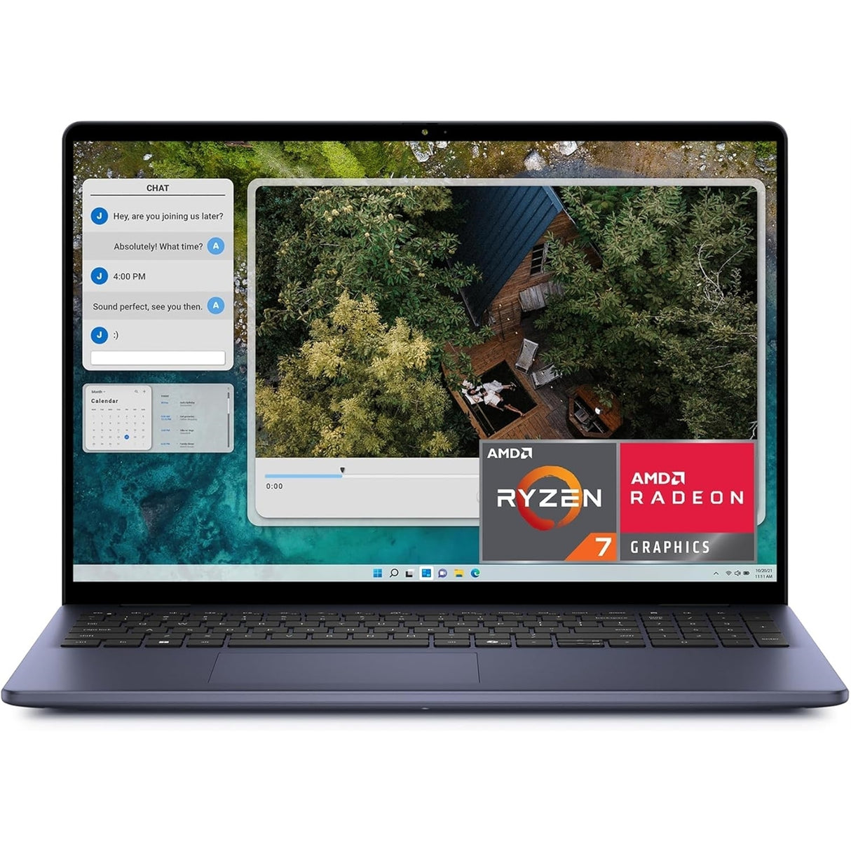 Dell Inspiron 16 5645 16" 16GB 512GB SSD AMD Ryzen™ 7 8840U 3.3GHz WIN11H, Blue (Refurbished - Excellent)