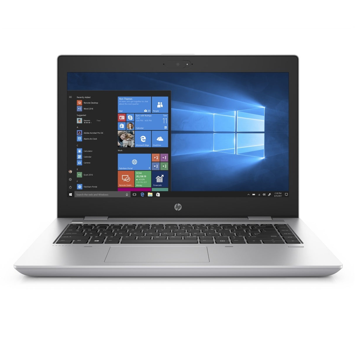 HP Probook 640 G7 14" 16GB 256GB SSD Core™ i5-10210U 1.6GHz WIN11P, Silver (Refurbished - Excellent)