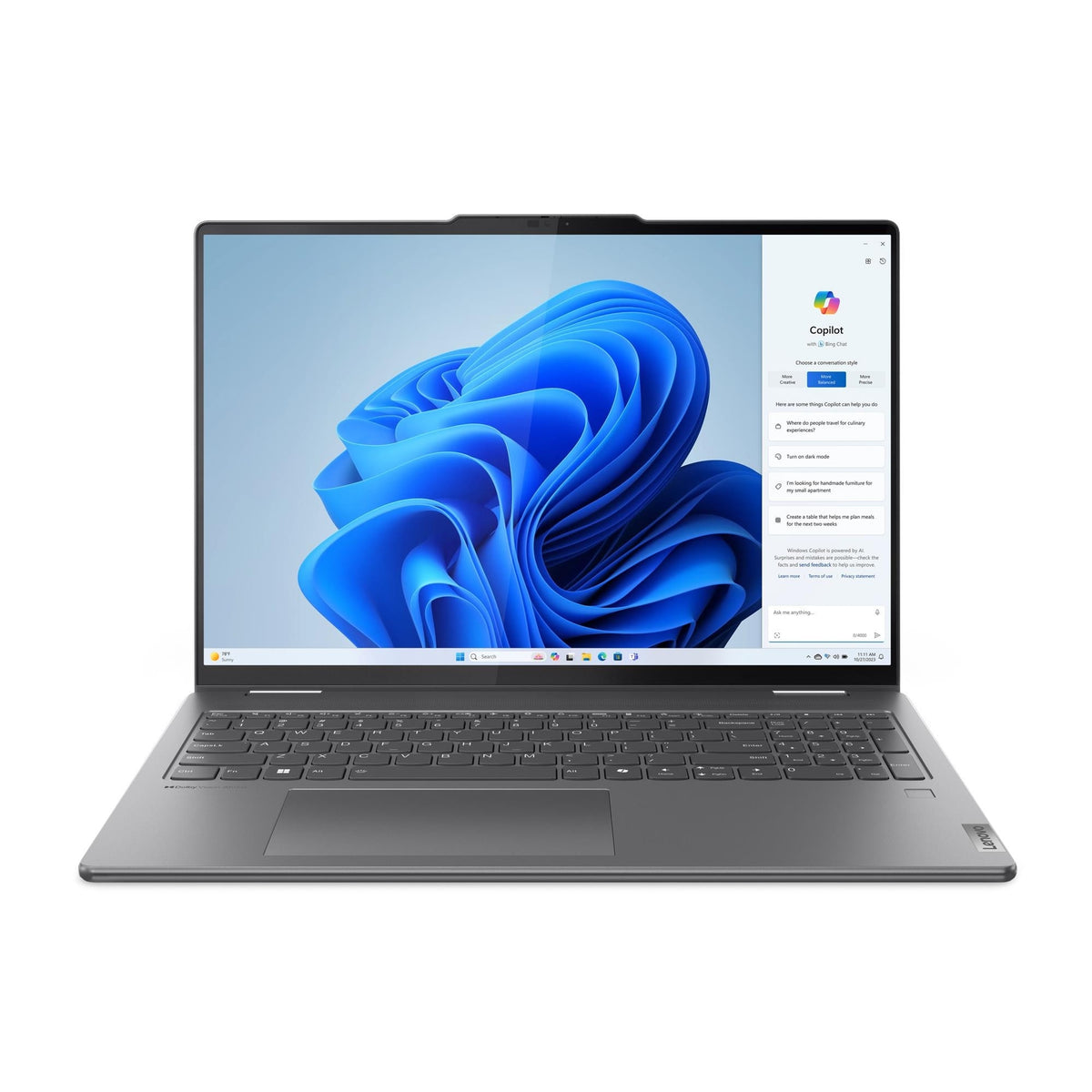 Lenovo Yoga 7 2-in-1 16IML9 16" 16GB 256GB SSD Core™ Ultra 5 125U 2GHz WIN11H, Storm Gray (Refurbished - Very Good)
