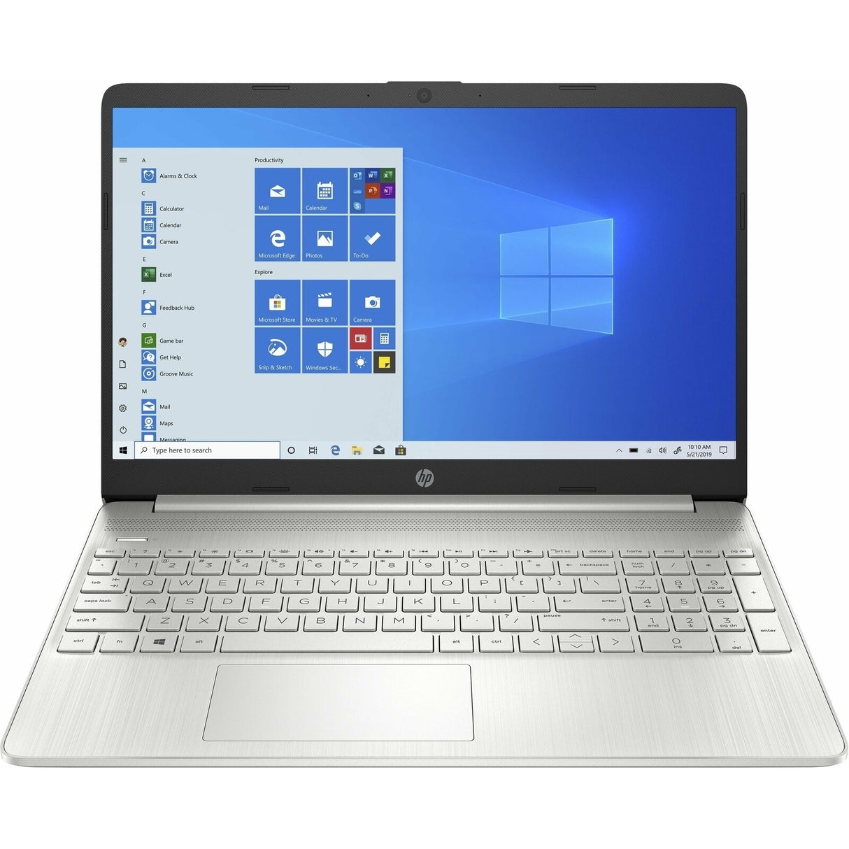 HP 15-DY2034NR 15.6" 8GB 512GB SSD Intel Core™ i3-1115G4 3.0GHz WIN11H, Natural Silver (Refurbished - Fair)