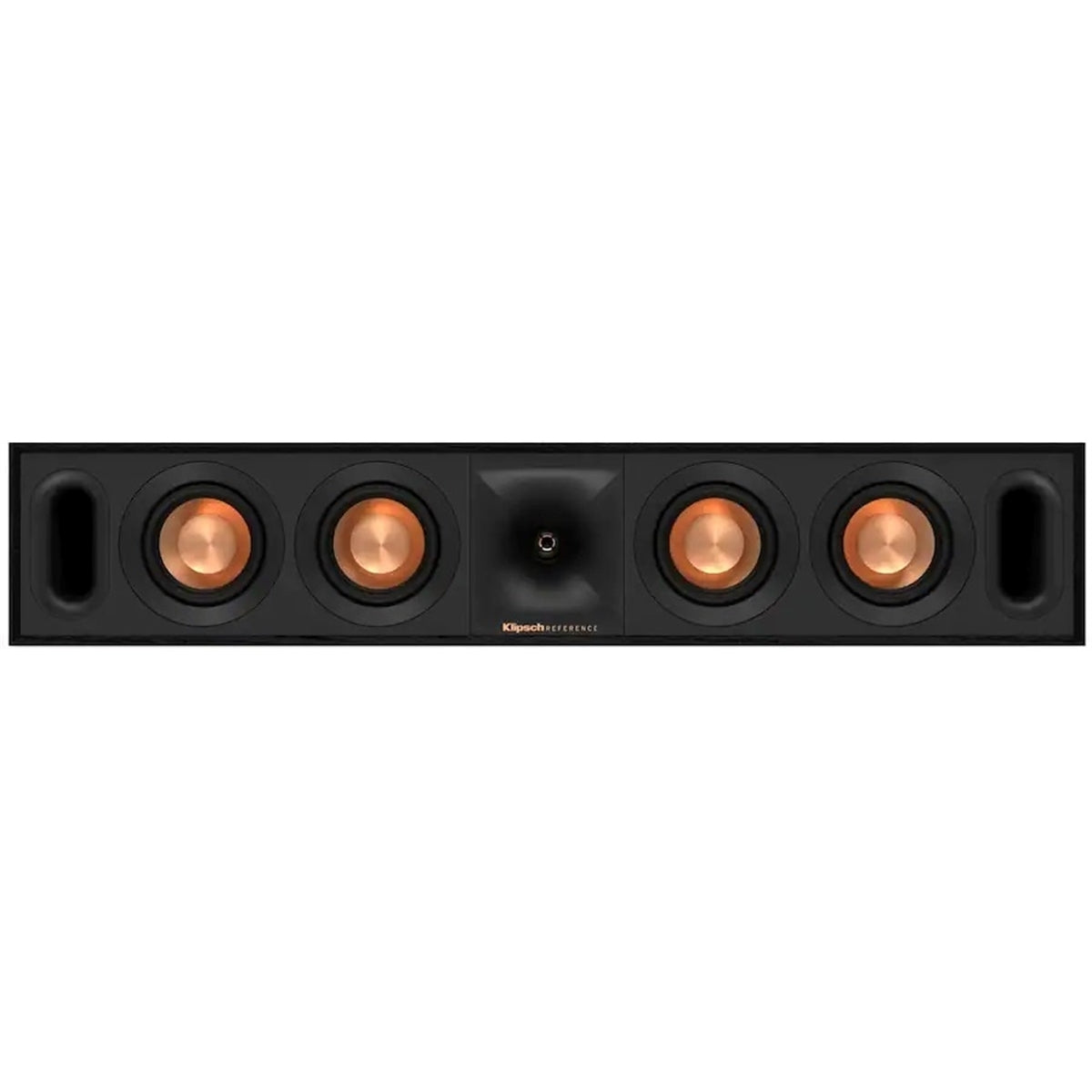 Klipsch - Next Gen Reference Series Quad 3-1/2" 400-Watt Passive 2-Way Center-Channel Speaker Black (New, Open Box)