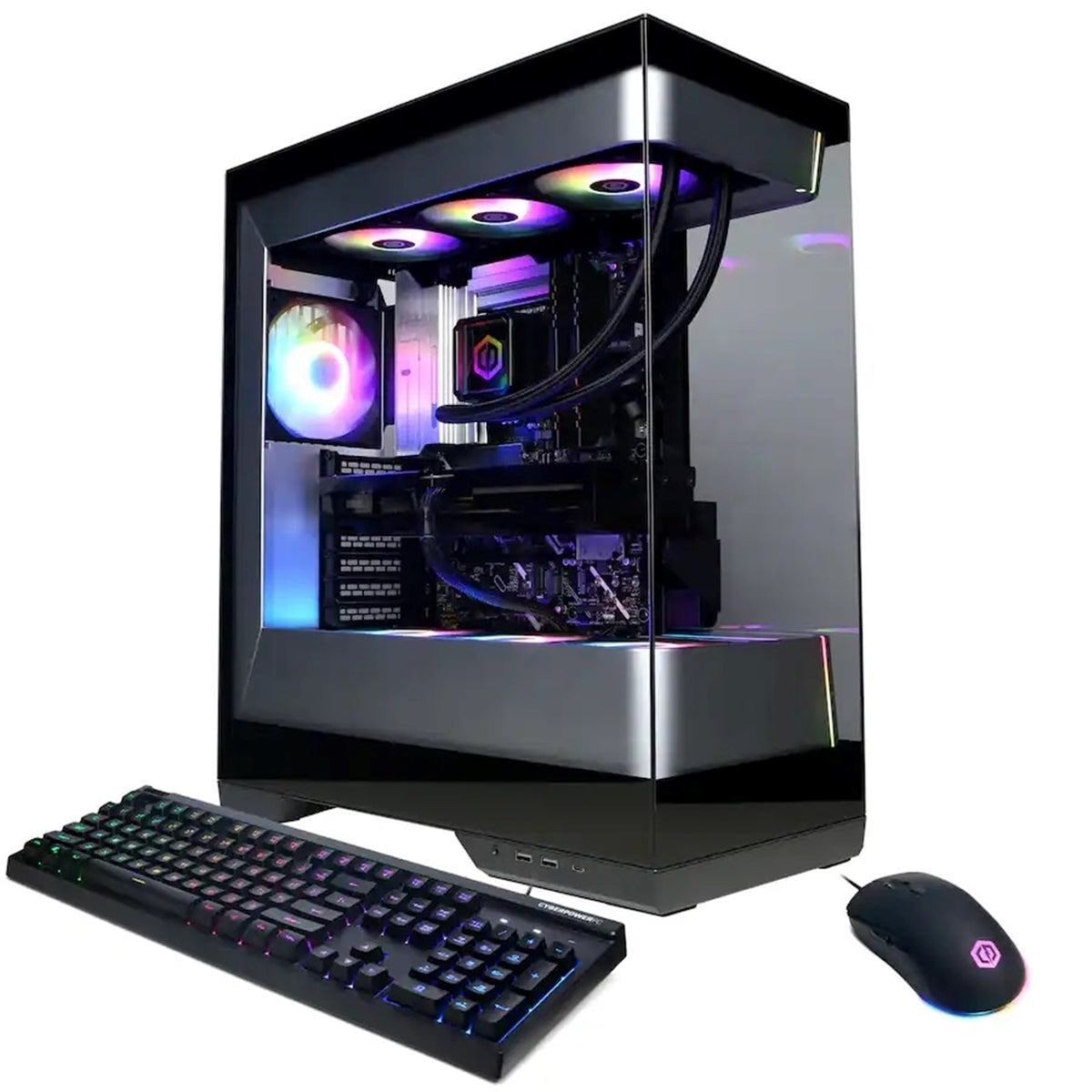 CyberPowerPC Gaming Desktop (64GB, 2TB SSD, Ultra 9 285K, RTX 5070 Ti) Win11H (New)