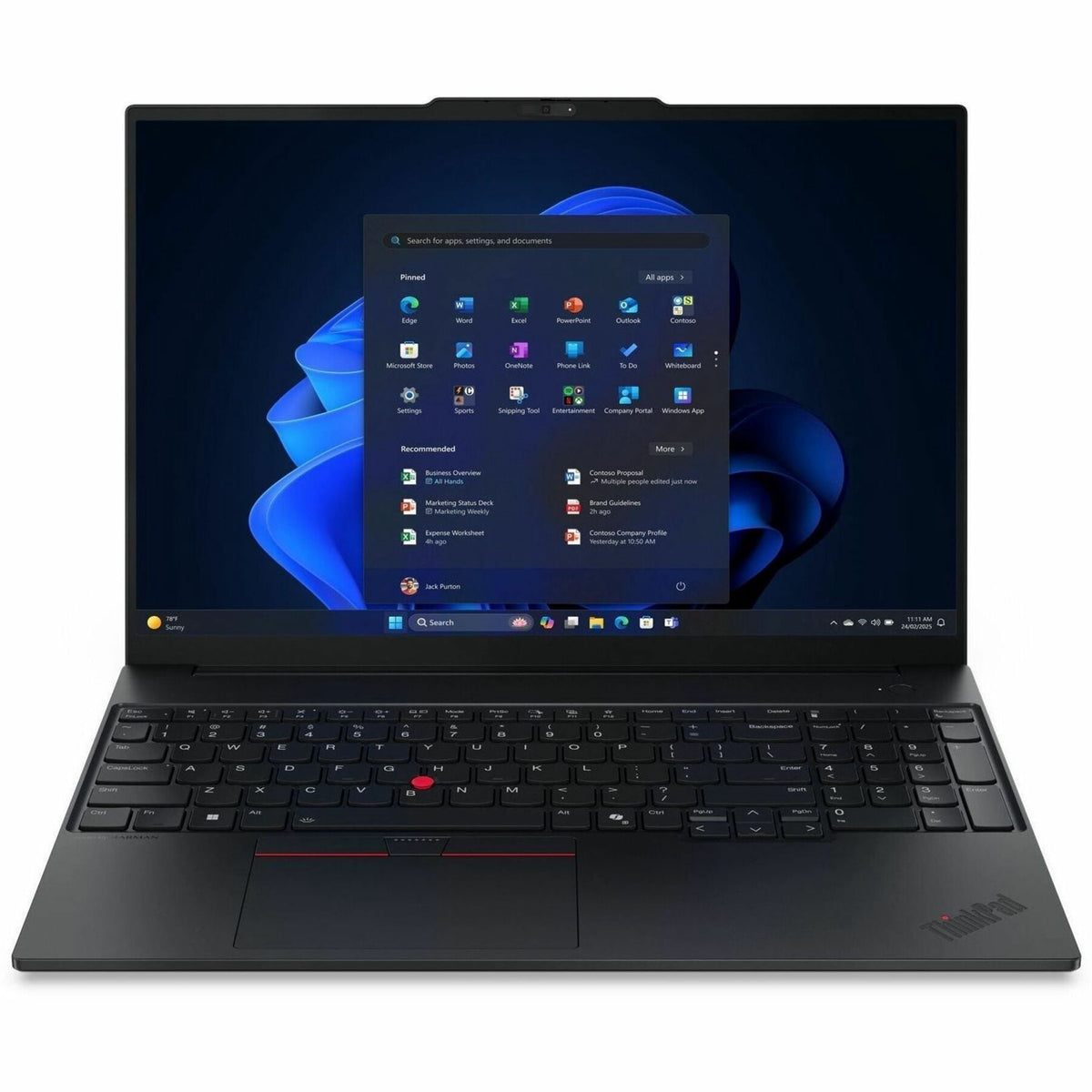 Lenovo Thinkpad E15 Gen 4 15.6" 16GB 256GB SSD Core™ i5-1235U 1.3GHz WIN11P, Graphite Black (Refurbished - Fair)