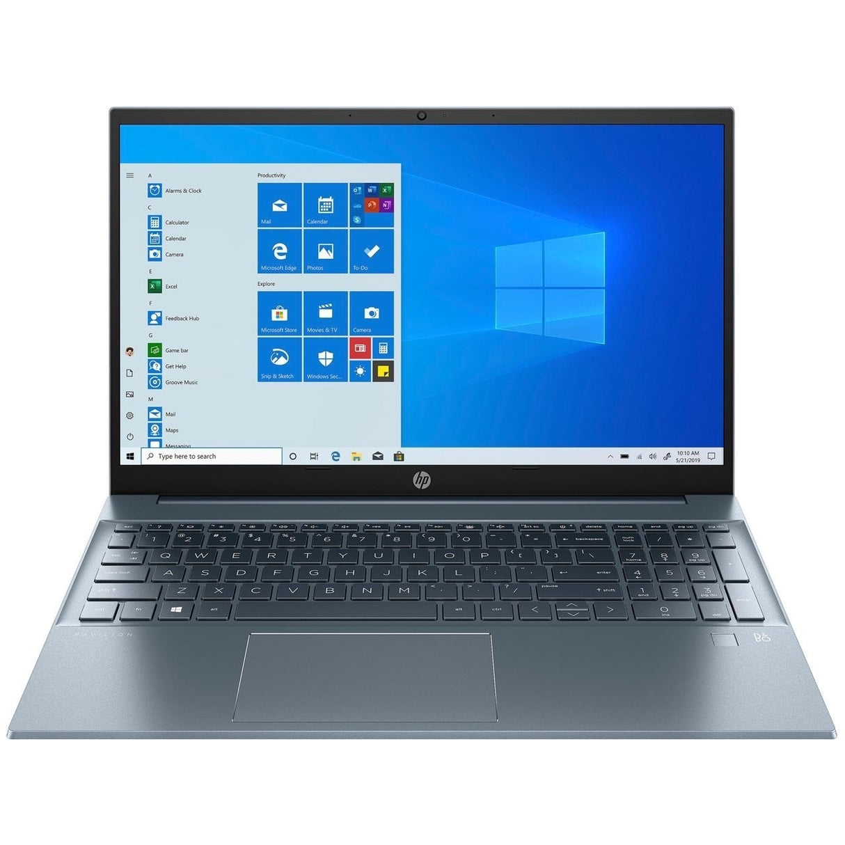 HP Pavilion 15-EG1073CL 15.6" Touch 16GB 256GB SSD Core™ i7-1195G7 2.90GHz WIN11P, Silver (Refurbished - Fair)