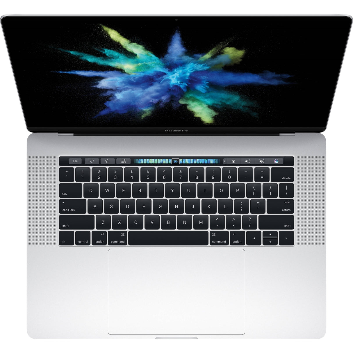 Apple MacBook Pro (15-inch, 2019) Touch Bar 15.4" 16GB 256GB SSD Core™ i7-9750H 2.6GHz, Silver (Refurbished - Excellent)