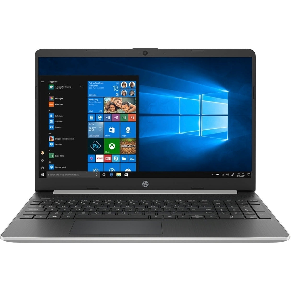 HP 15-DY1023DX 15.6" 12GB 512GB SSD Core™ i5-1035G1 1.0GHz WIN11H, Silver (Refurbished - Fair)