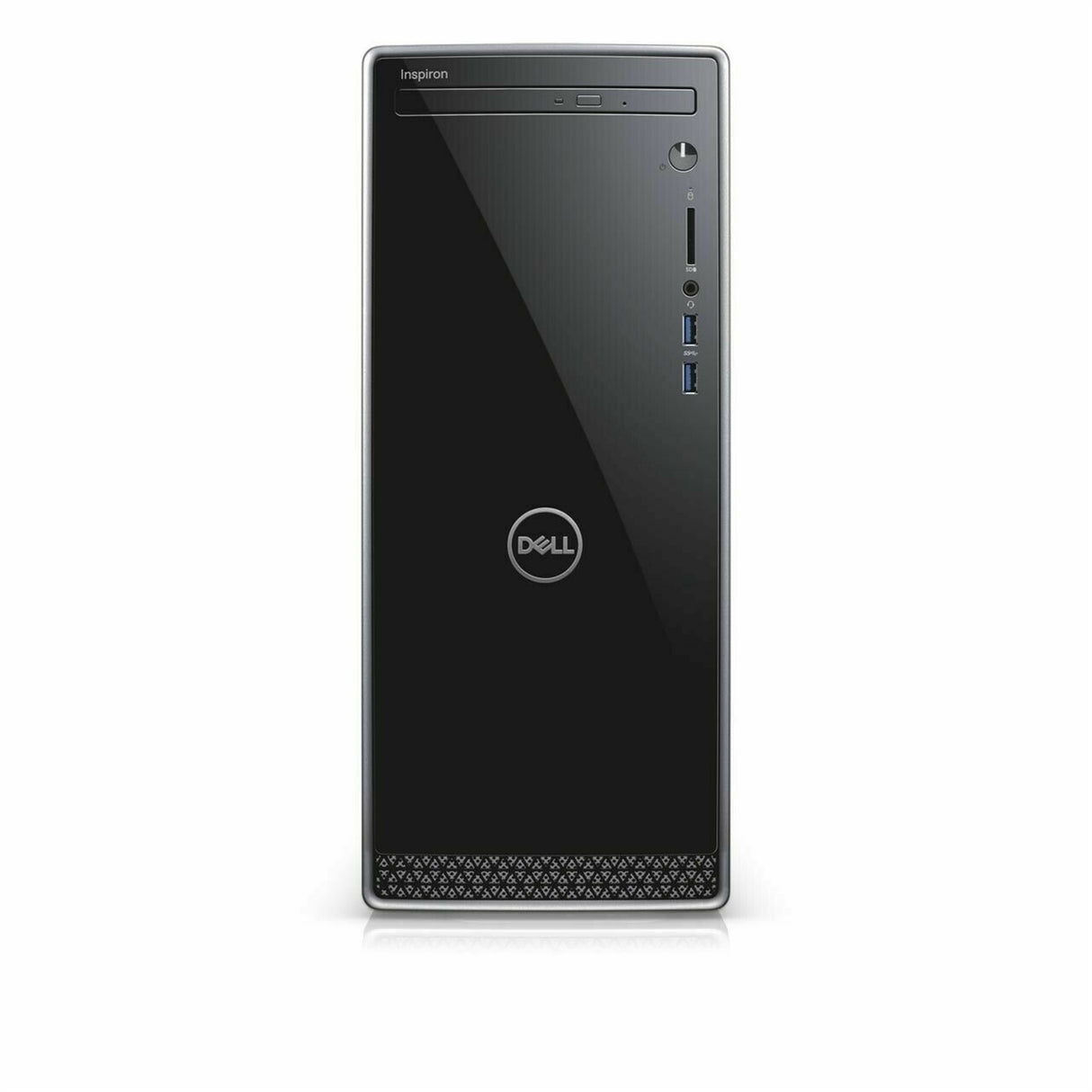 Dell Inspiron 3671 Tower (8GB, 256GB SSD, i5-9400 2.9GHz) Win11H, Black (Refurbished - Very Good)