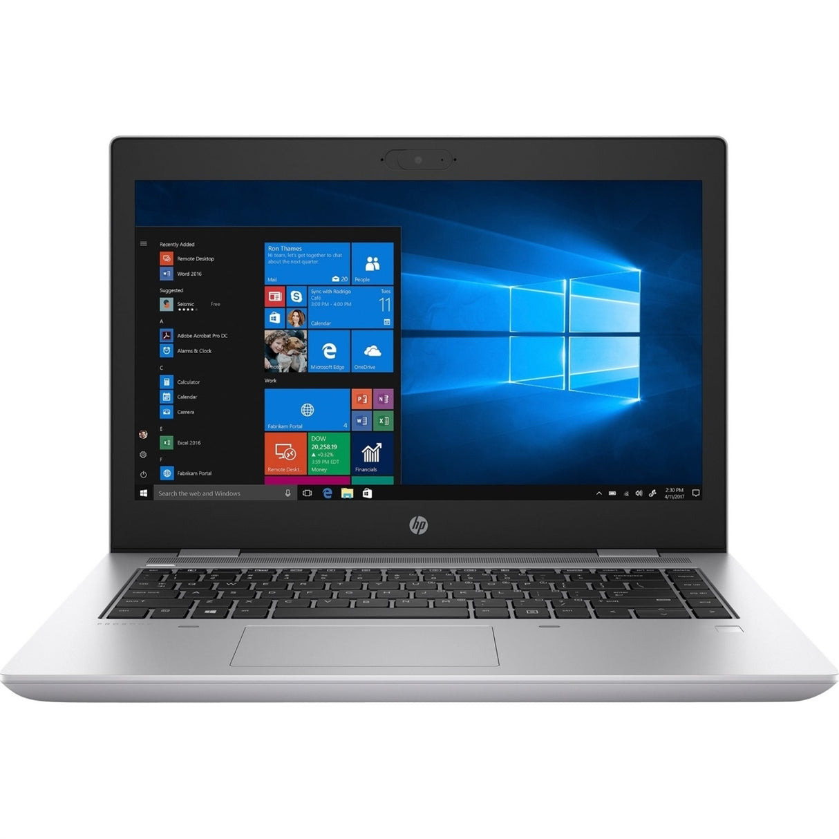 HP ProBook 640 G5 14" 16GB 512GB SSD Core™ i5-8265U 1.6GHz Win11P, Silver (Refurbished - Fair)