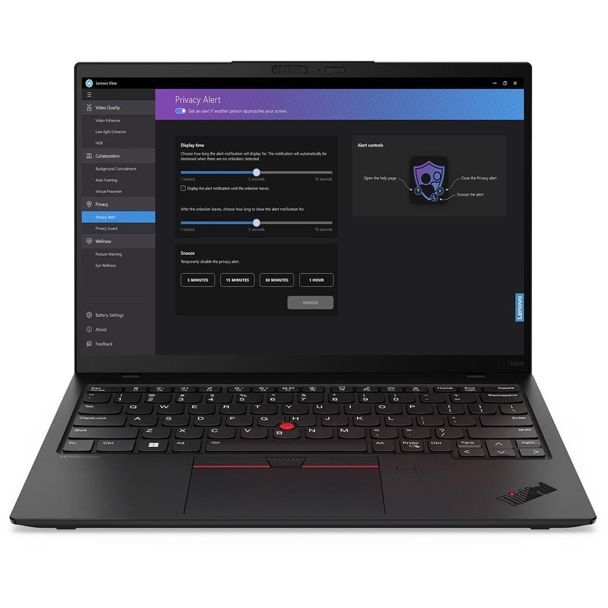 Lenovo ThinkPad X1 Nano Gen 3 13" Touch 16GB 512GB SSD Intel Core I7-1360P 2.20GHz Win11P, Black (Refurbished - Very Good)